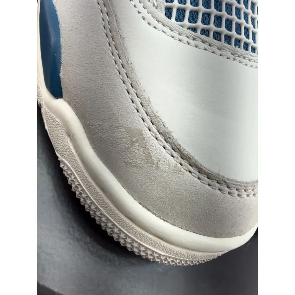 Air Jordan 4 Retro Military Blue GS 2024 Size‎ 5Y Womens 6.5 Sneakers HF4281-141